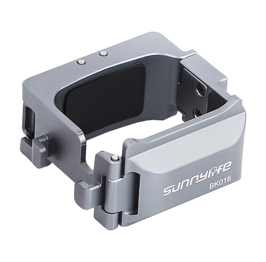 Actionkamera tilbehør - Sunnylife 1/4″ Cat‑Eared Quick Mount for OP 3 – Titanium - OP3-BK016-T
