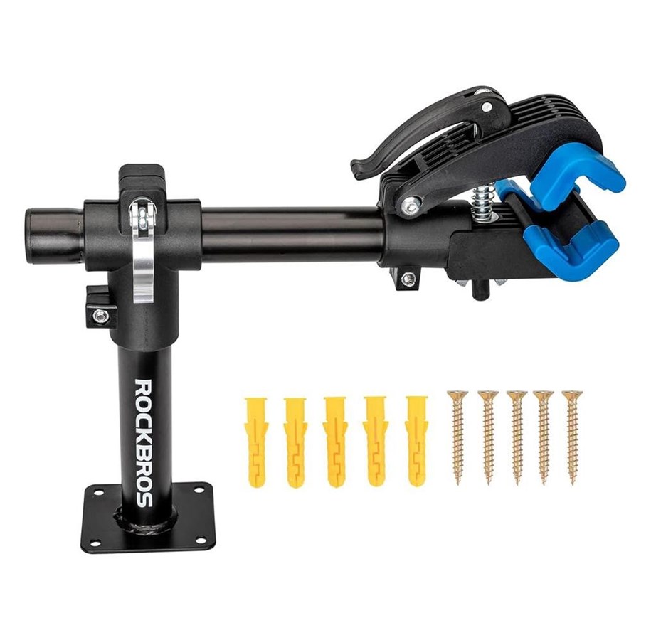 Cykeltilbehør - Rockbros 27210002001 Service Stand with Quick Releases for Bicycles - Black - Rockbros-27210002001