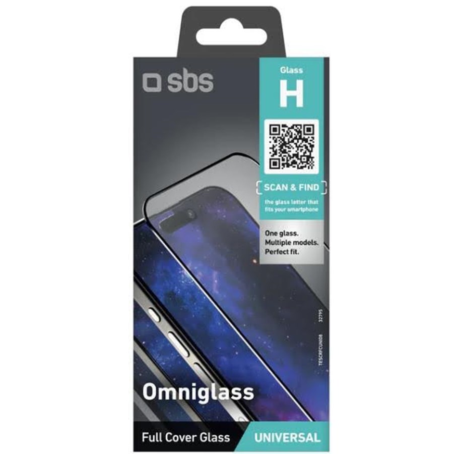 Mobil - Beskyttelsesglas - SBS Universal Glass  Omniglass H - TESCRFCUNI08