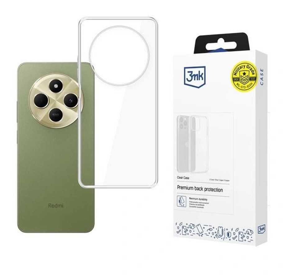 Mobil - Covers & Cases - 3mk Clear Case for Xiaomi Redmi 14C - transparent - 5903108605076