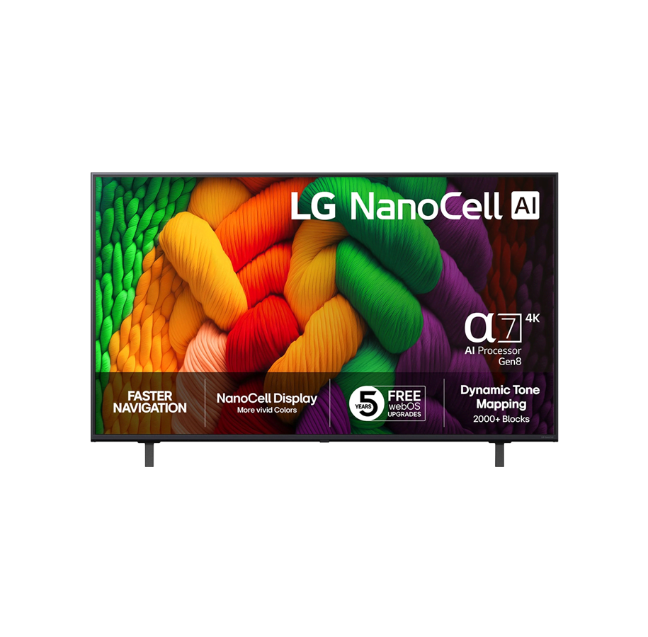 Fladskærms TV - LG 75" Fladskærms TV LED 4K 75NANO8EA6A 75" 4K NANO SMART TV - 75NANO8EA6A.AEU