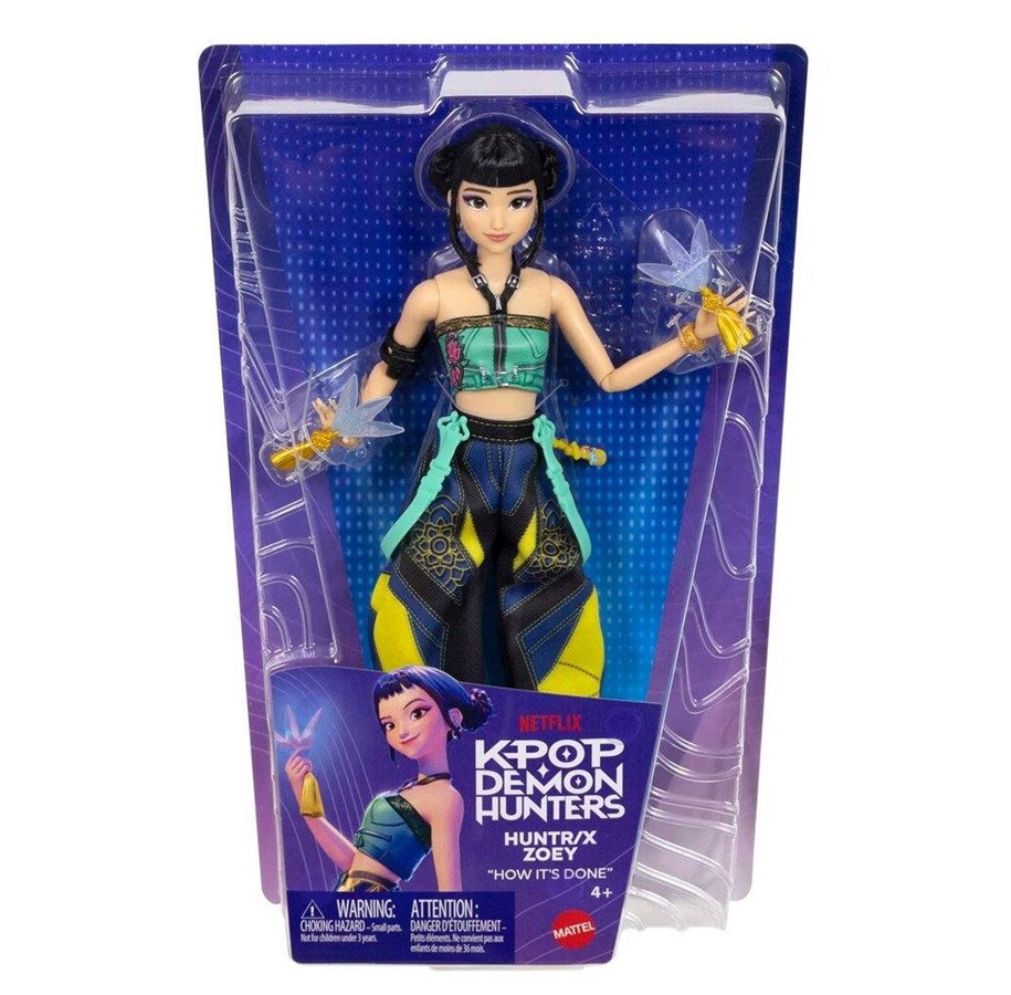 Dukker & Tilbehør - K POP Demon Hunters Fashion Core Doll Zoey 28 cm - JRN37