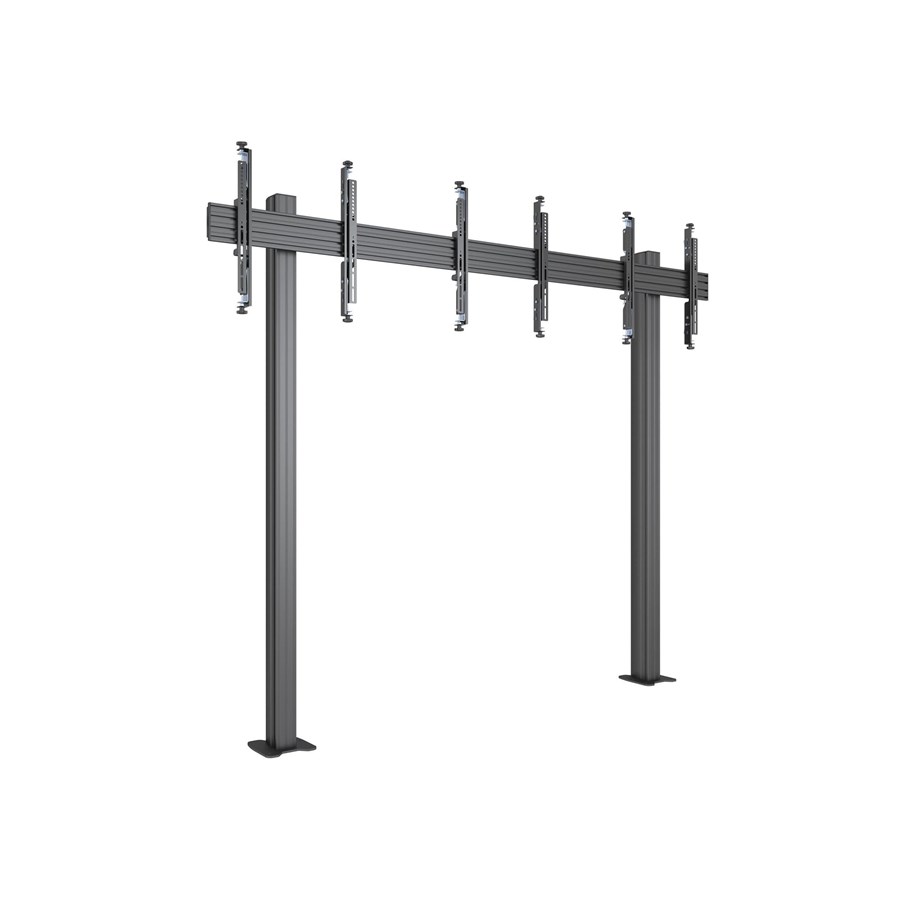 Vægbeslag, AV-Beslag & AV-Møbler - Multibrackets M Pro Series MBFM3x1UP - Max 90 kg - recommended for 65" - 7350105218842