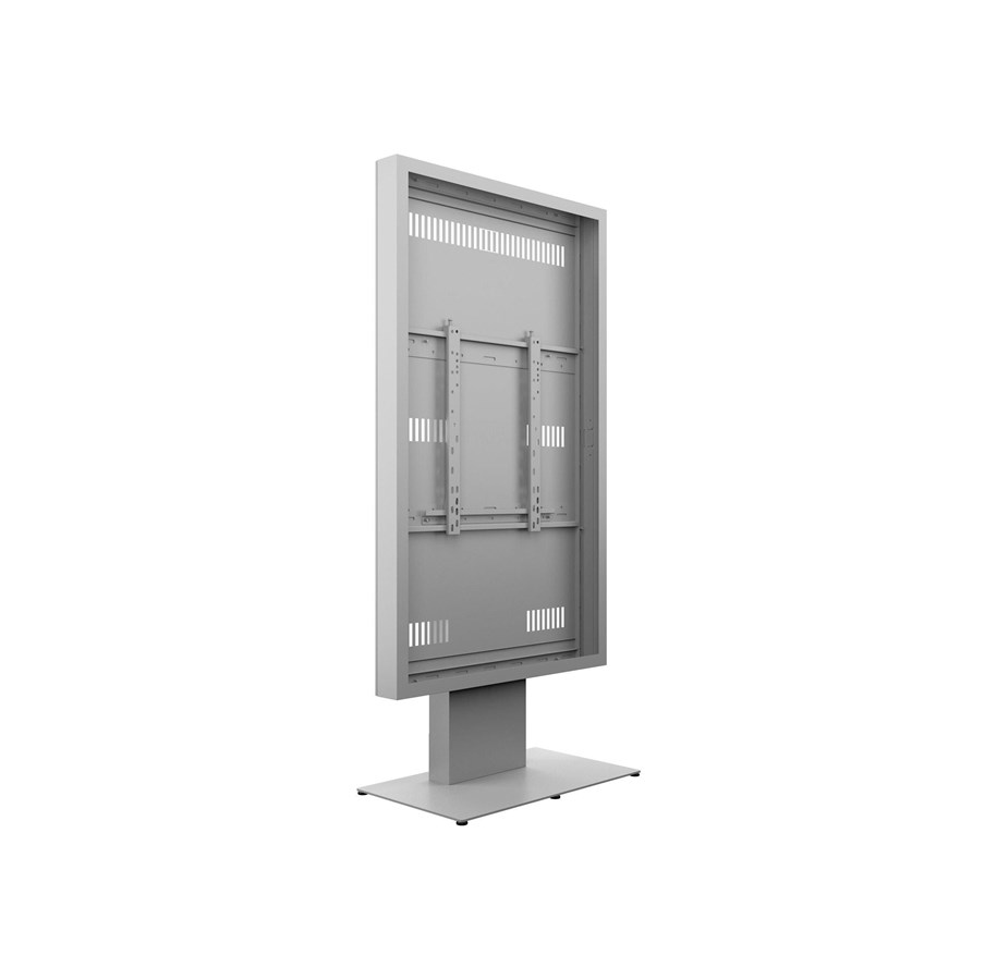 Vægbeslag, AV-Beslag & AV-Møbler - Multibrackets M Pro Series stand - kiosk style - for LCD display / touchscreen - enclosure - white - Max 100 kg - recommended for 86" - 7340234812387
