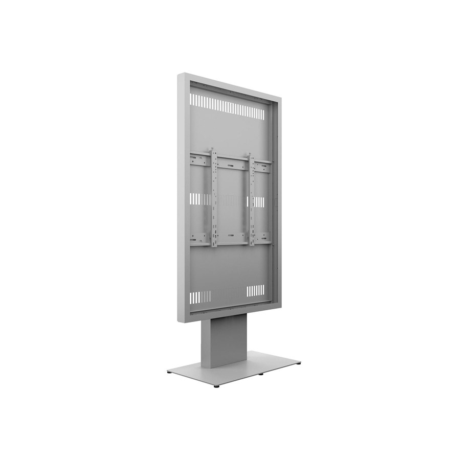 Vægbeslag, AV-Beslag & AV-Møbler - Multibrackets M Pro Series stand - kiosk style - for LCD display / touchscreen - slim - white - Max 100 kg - recommended for 85" - 7340234812363