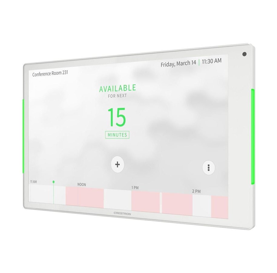 Vægbeslag, AV-Beslag & AV-Møbler - Crestron Electronics Crestron TSS-1080-W - room manager - 10.1" touch screen - 802.11a/b/g/n/ac/ax (Wi-Fi 6E) - white - Max - recommended for - TSS-1080-W