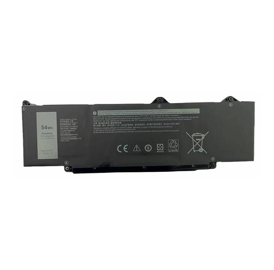 Batteri til bærbare computere - CoreParts Laptop Battery for Dell 54.00Wh Li-Polymer 11.4V 4735mAh - MBXDE-BA0284