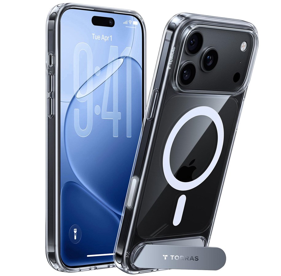 Mobil - Covers & Cases - Torras Ostand L1 - clear - iPhone 18 Pro - X00RP109K18024